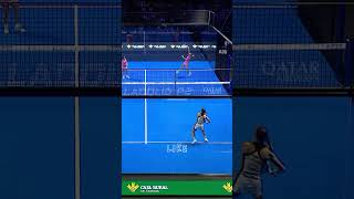 WHAT ARE THOSE SAVES 😱😱 Padel Highlights bestofpadel [upl. by Ayor]