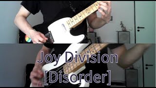 Joy Division  Disorder Guitar Cover [upl. by Cleopatra]