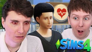 WHY DAN WENT TO HOSPITAL  Dan and Phil play The Sims 4 Season 2 12 [upl. by Taryne]