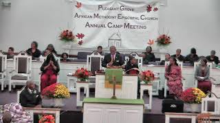 Peasant Grove AMEC Annual Camp Meeting Evening Sunday Service [upl. by Caril]