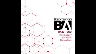 BA43 ESU  Thermodur® 2343 EFS Superclean [upl. by Innoj53]