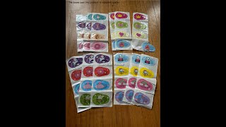 Kids fabric cute designs eye patches patch girls boys safetytips eyepatch firstaid parentingtips [upl. by Zingg]