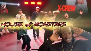 Les Twins vs XCrew Jordan Flight BattleHOUSE of MONSTARS [upl. by Ylrae533]