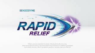 sensodyne Lifes too short for senstive teeth toothpaste rapid advertisement sensodyne shorts [upl. by Alset]