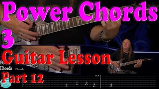 Power Chords Guitar Lesson P3 [upl. by Nwad]