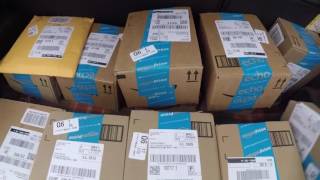 amazon FLEX  how to handle quotQquot labels  Same Day Delivery for Drivers [upl. by Yroc]