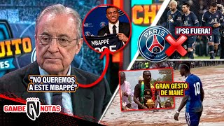 ¿PSG FUERA DE COMPETENCIAS😵FLORENTINO quotNO QUEREMOS A ESTE MBAPPÉquot😱¡NUEVO GRAN GESTO DE MANÉ [upl. by Uaeb252]