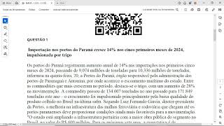 2 Os portos fazem parte do Território Aduaneiro o território aduaneiro são divididos em duas forma [upl. by Kerrin]