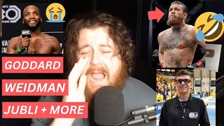 THE MMA GURU DOES HILARIOUS IMPRESSIONS UFC ATLANTIC CITY [upl. by Leighland]