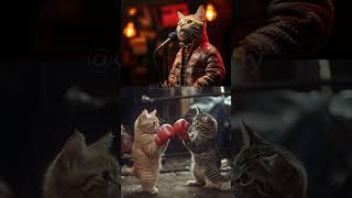 How do cats END a FIGHT Jokes ai aicats aicat [upl. by Svensen]