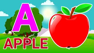 A for apple  अ से अनार  abcd  phonics song  a for apple b for ball c for cat  abcd song  abcde [upl. by Keare697]