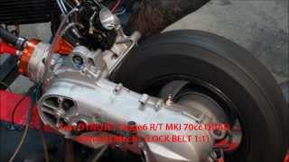 Test DYNOJET Stage6 RT MKI 70cc QUAD Exhaust Mach1 LOCK BELT 11 [upl. by Eaj]