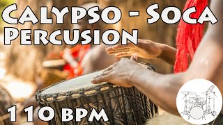 Ritmo Para Tocar Calypso 110 bpm  Play along drums Calypso 110 bpm [upl. by Julieta]