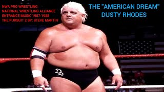 Dusty Rhodes  The Pursuit 2 By Steve Martin NWA Pro Wrestling Entrance Theme 19871988 [upl. by Anirtak594]