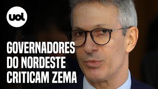 Governadores do Nordeste criticam Zema por indicar guerra entre regiões  Carlos Madeiro [upl. by Sybilla]