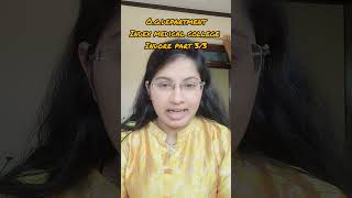 Index Medical College Indore obgyn department review neet2024 neetmotivation shorts shortvideo [upl. by Atidnan]