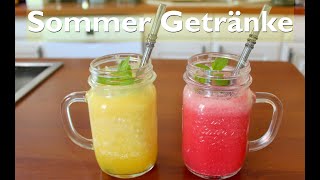 2 Vitaminbomben als erfrischende SommerGetränke schnell selbstgemacht  Canans Rezepte [upl. by Amat606]