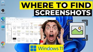 Where are screenshots saved in Windows 11  How to Find Screenshots in Windows 11 [upl. by Madi]