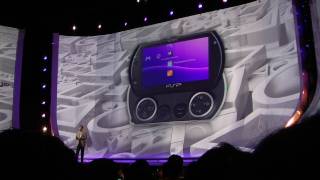 Sony presenta su nueva PSP Go en Conferencia E3 [upl. by Ahouh]