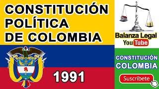 Constitución Política de Colombia 1991 [upl. by Yesnil]