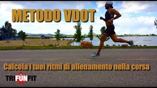 Allenamento corsa  calcola i tuoi ritmi  METODO VDOT [upl. by Helse]