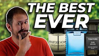 The 12 BEST SMELLING Mens Fragrances Of ALL TIME According To My Subs [upl. by Alyos]