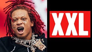 Trippie Redd Declines to Freestyle in XXL Freshman 2018 Cypher with Lil Pump SmokePurpp amp Others [upl. by Nylzor428]