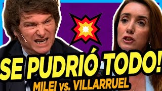 💣 BOMBAZO quotEsta es la confirmación pública de que se rompió la relación de Milei con Villarruel [upl. by Schram]