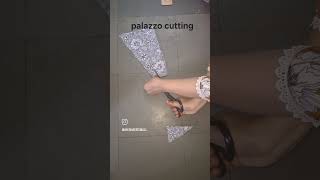 Palazzo cutting reels share stitch viralvideos 🤎🤍💚 [upl. by Aztiram]