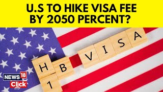 US May Hike Immigration Fee By 2050 For H1B Workers  US Immigration News  US News  N18V [upl. by Colley]