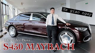 Chi Tiết Mercedes S450 Maybach 2023 Màu Ruby Sẵn Xe Giao Ngay  Hoan Channel [upl. by Samanthia310]