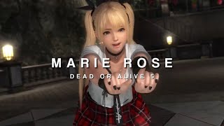 Marie Rose Scenes for Editing  DOA5 [upl. by Dermot480]