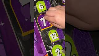 Calendrier de l’avent calendrier calendar halloween halloween2024 ouverture unboxing pokemon [upl. by Arel]