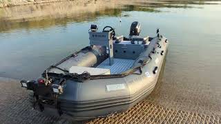 Seamax Ocean 430T Inflatable Boat Maiden Vid 1 [upl. by Jd]