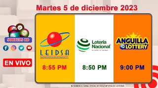 Lotería Nacional LEIDSA y Anguilla Lottery en Vivo 📺│Martes 5 de diciembre 2023  855 PM [upl. by Stevie]