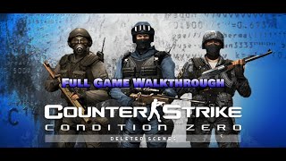 CounterStrike Condition Zero Deleted Scenes  Full Game Walkthrough [upl. by Lehcnom239]