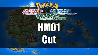 Pokemon RubySapphireEmerald  Where to find HM01 Cut [upl. by Ahsiaa]