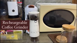 Simplus Coffee Grinder Review Recheargeable and Portable [upl. by Colier]