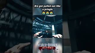 Bro got pulled out like a pringle blackops6 gamingmemes [upl. by Naujej4]