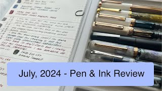 July 2024  Pen amp Ink Review review [upl. by Florenza]