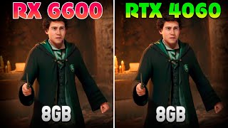 RX 6600 vs RTX 4060  8Game Benchmark Battle  The 2024 GPU Showdown [upl. by Nefets635]