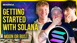 Getting Started With Solana  Moon Or Bust  Bitcoin Live 🚨 [upl. by Llennahc]