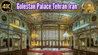 virtual tour of Golestan Palace Visual Feast of Persian Splendor Captivating the World 4k travel [upl. by Egnalos397]