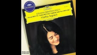 Johann Sebastian Bach Partita No 2 cmoll BWV 826 Martha Argerich 1979 [upl. by Aimerej]