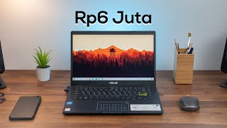 Nyobain laptop Rp6 juta yang WORTH IT dari Asus E410MA BV456FHD [upl. by Aicirtal984]