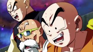 DBS Goku and Frieza vs Jiren English Dub with original Japanese music [upl. by Ekaj]