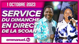 SERVICE DU DIMANCHE DE LA SCOAN 011023  Emmanuel TV en Direct en Français [upl. by Lutero]