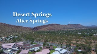 Desert Springs Alice Springs 4k drone footage [upl. by Marsh687]