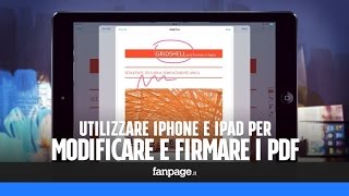 Come modificare e firmare i PDF direttamente da Mail di iPhone e iPad [upl. by Pollerd626]