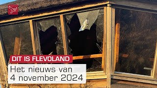 Dit is Flevoland van maandag 4 november 2024  Omroep Flevoland [upl. by Arted]